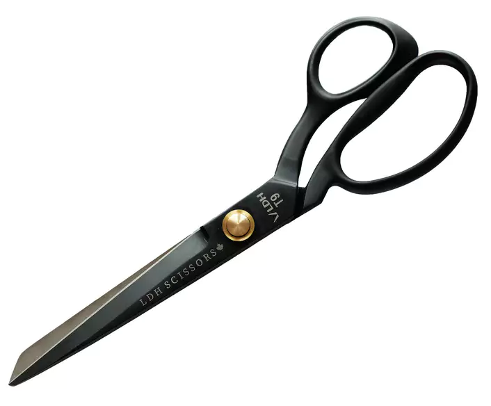 LDH Matte Black Fabric Shears 9.5"