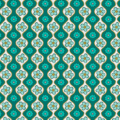 Blooming Color Harmony by Contempo Studio, Karen, Dark Teal
