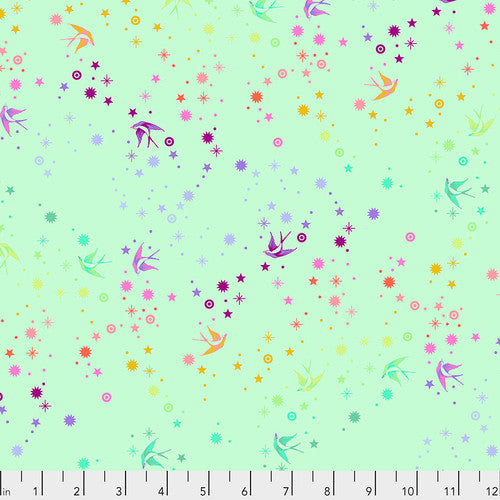 Tula Pink - Fairy Dust, Mint