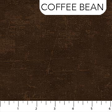 Canvas (quilting cotton) by Northcott, Coffee Bean