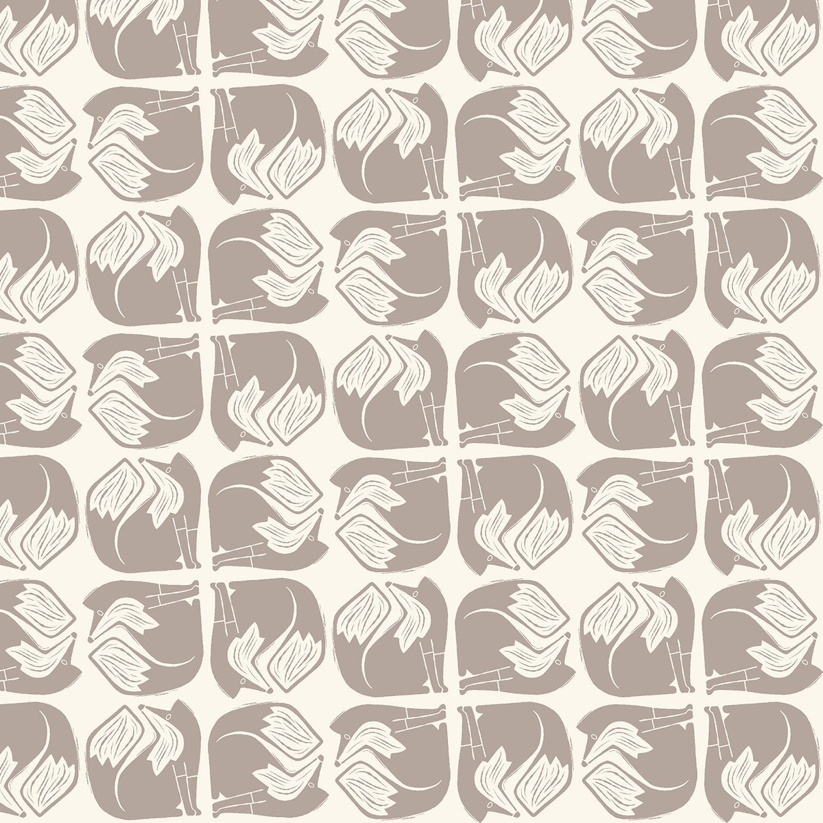 Fox and Flutter by Cotton + Steel, Wondered Fox, Spring Showers