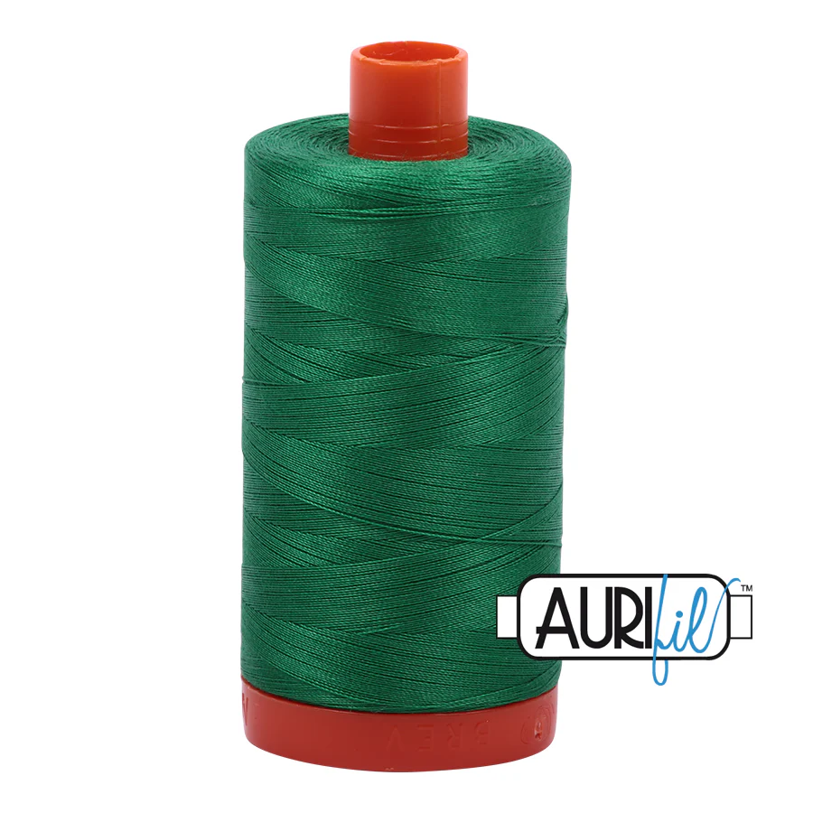 Aurifil 50 wt, 1422 yards, Green - 2870