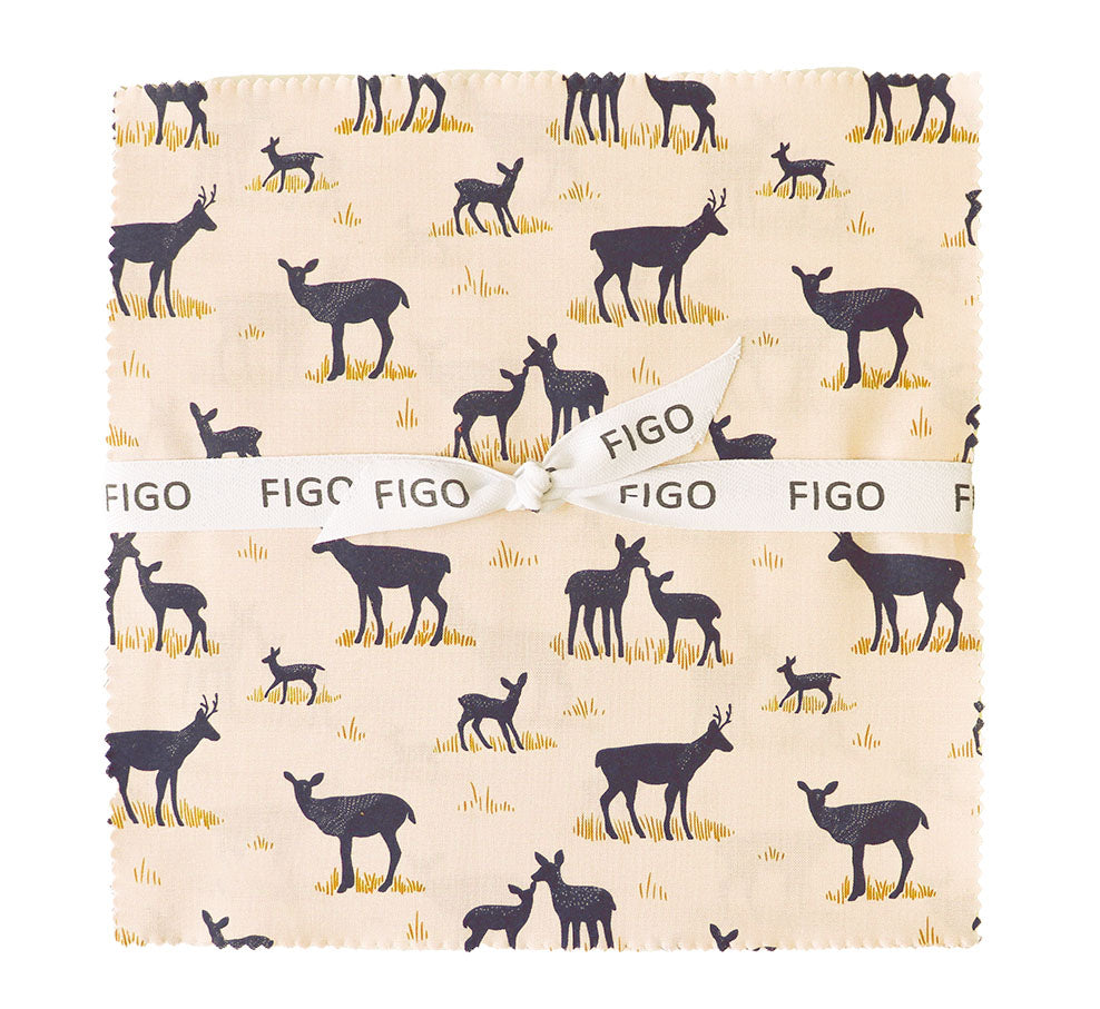 Bramble & Bloom by Katie O'Shea for Figo Fabrics, Layer Cake 10"