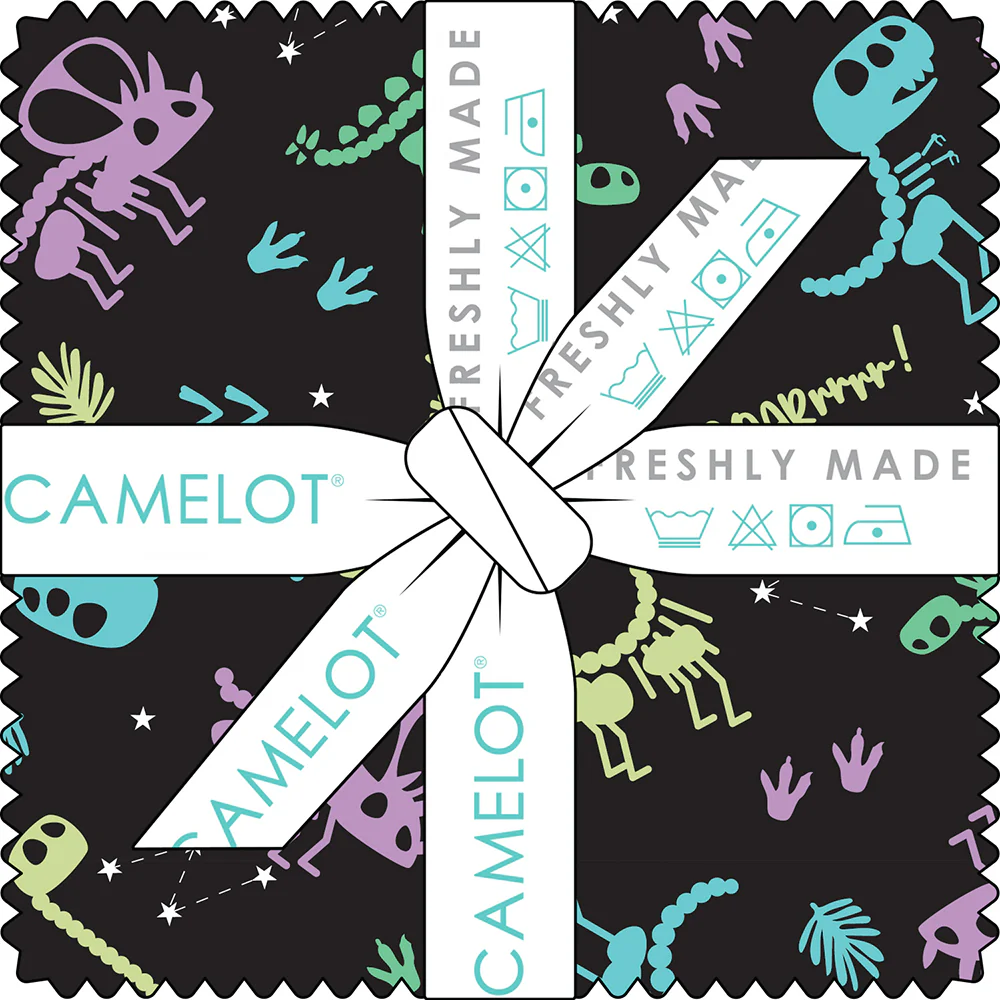 Dino Glow, 5" Charms 42 pcs