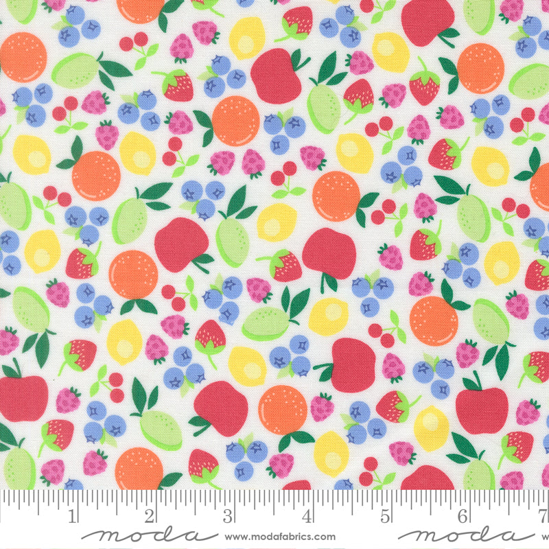Fruit Salad by Corey Yoder for Moda, Fruit Cup, Off White