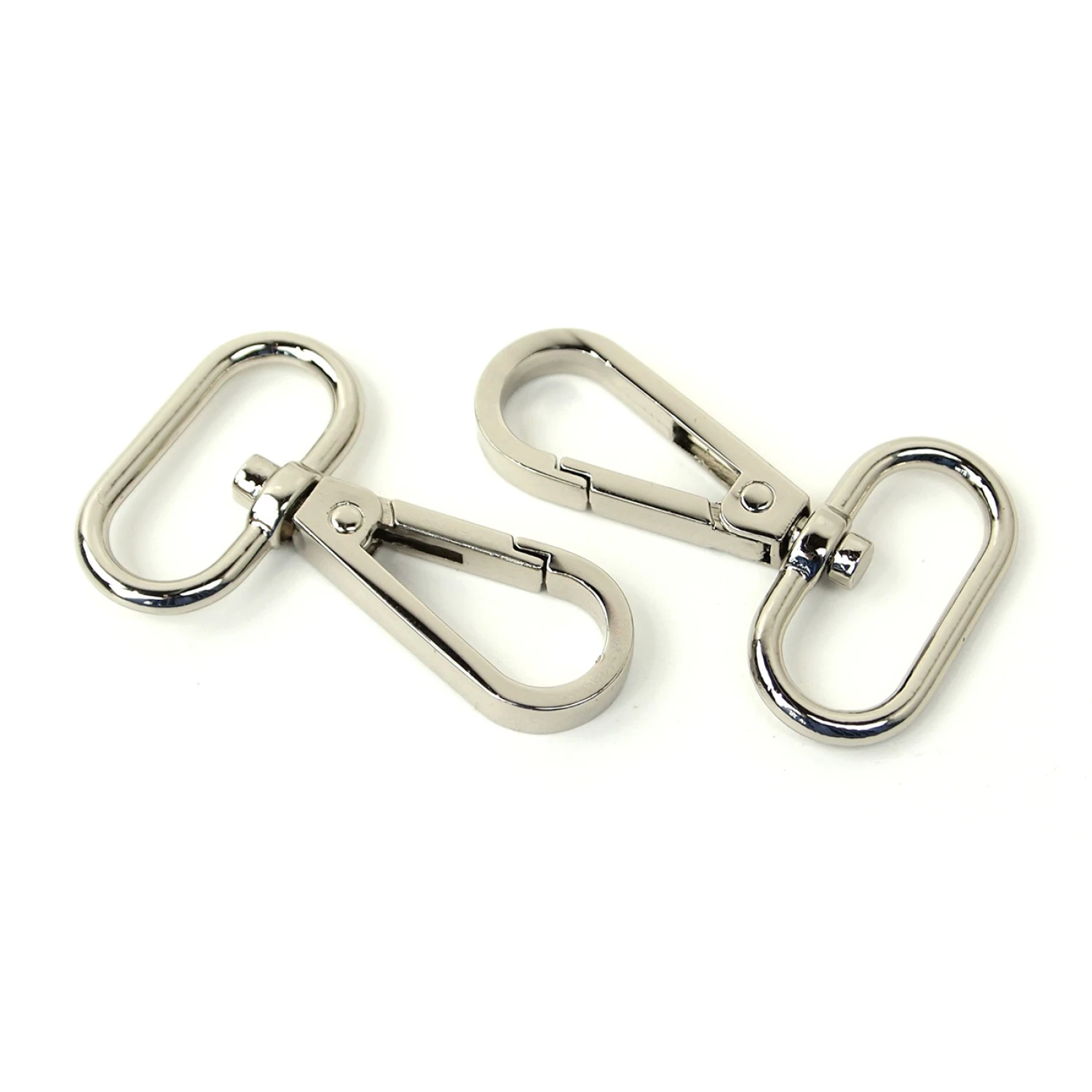 Sallie Tomato Swivel Hooks 1" - Nickle, 2 pc