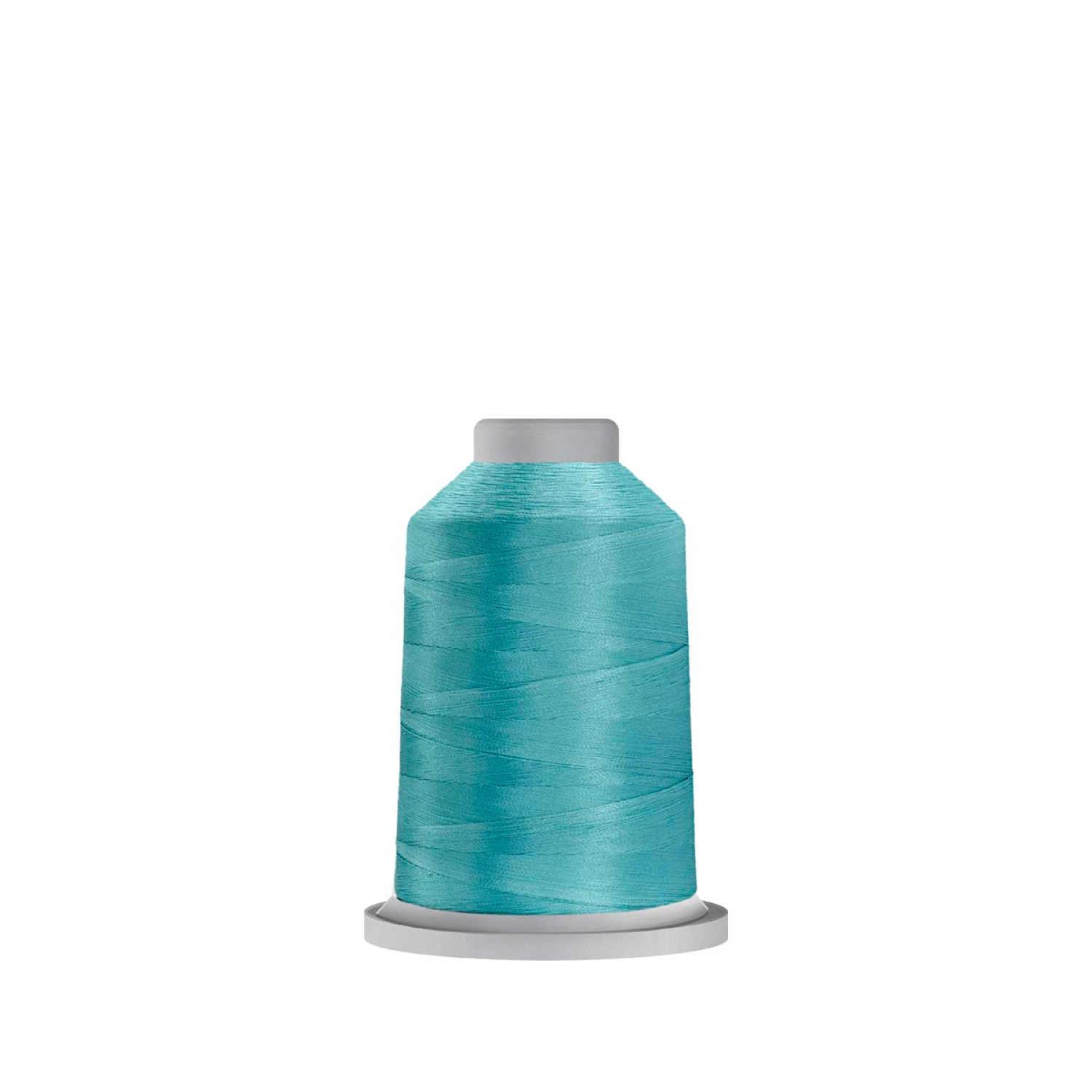 Glide 40 wt Mini King Spool 1100 yards Polyester Thread , Turquoise