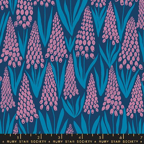 Endpaper by Ruby Star Society , Muscari Florals - Bluebell