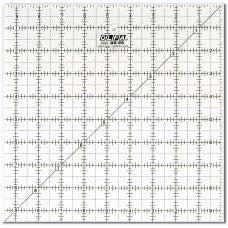 Olfa Frosted Ruler 12.5" x 12.5"