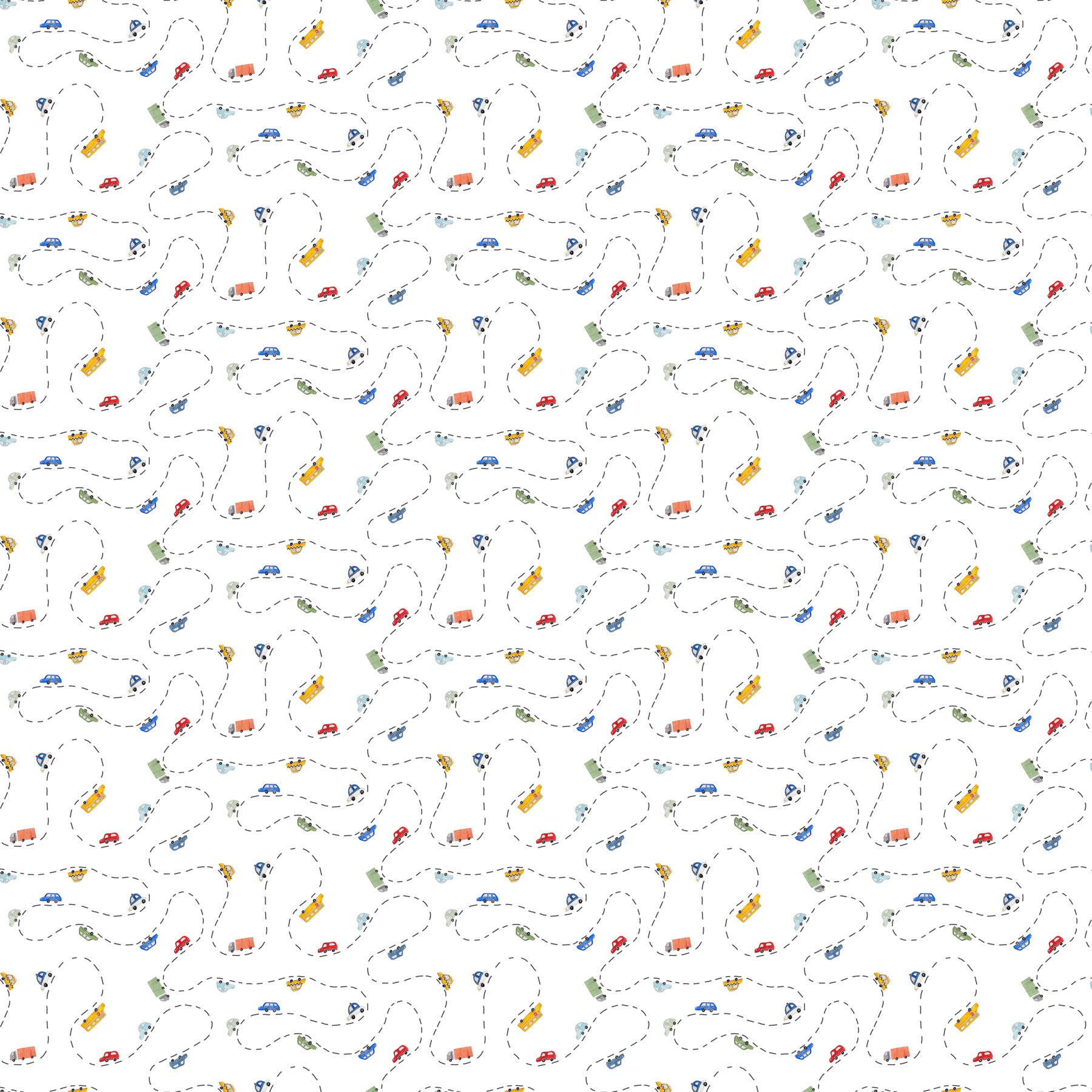 Mini Metropolis by Sara Boccaccini Meadows, Cars, White