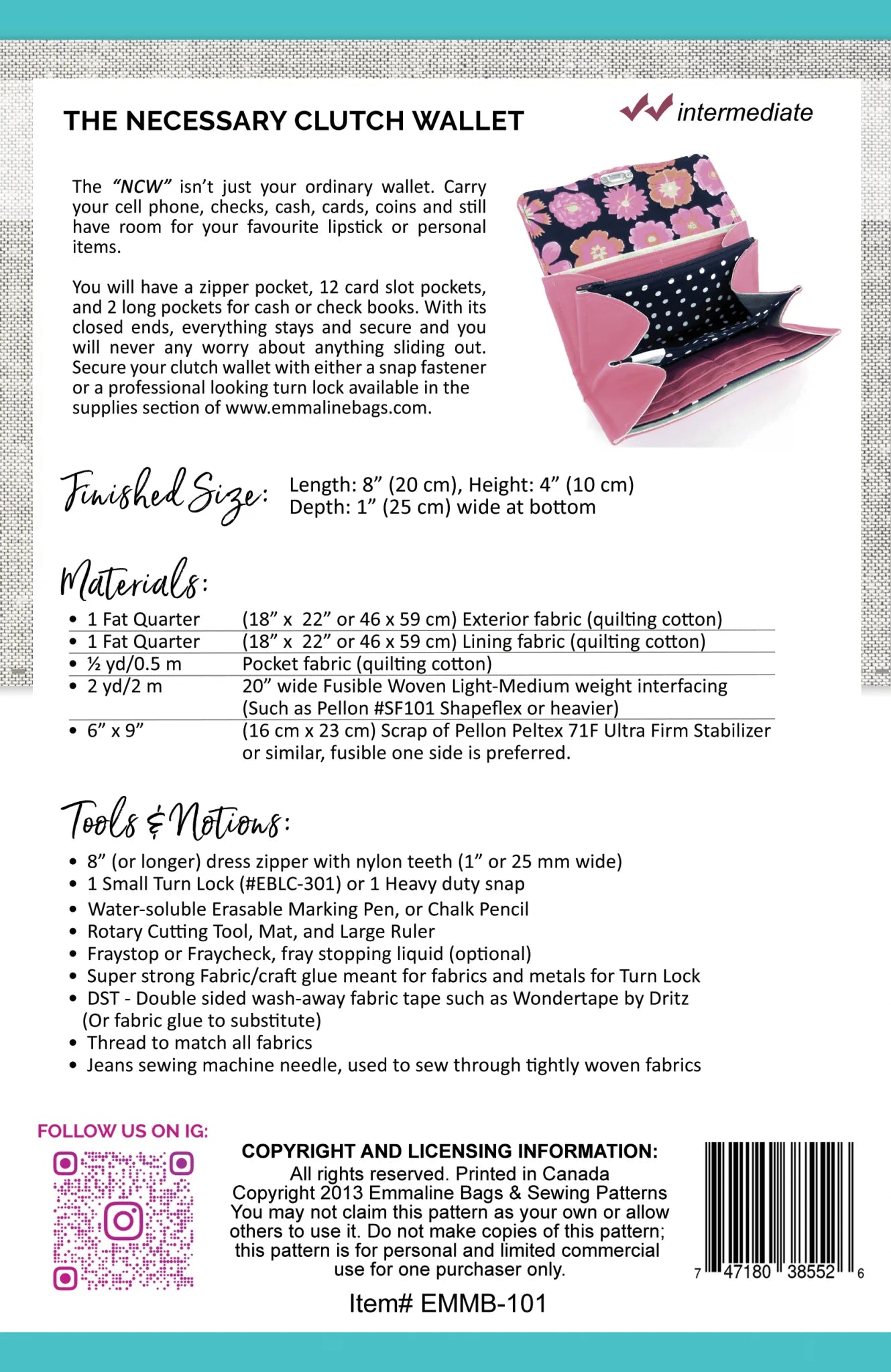 Necessary Clutch Wallet - Saturday, March 21 - 9:30AM-4:30PM