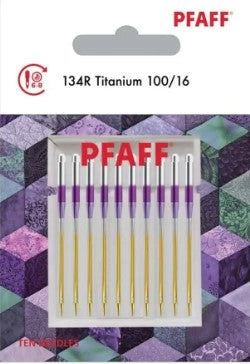 Pfaff Titanium 134R Needles, 10 pk., sz. 16/100