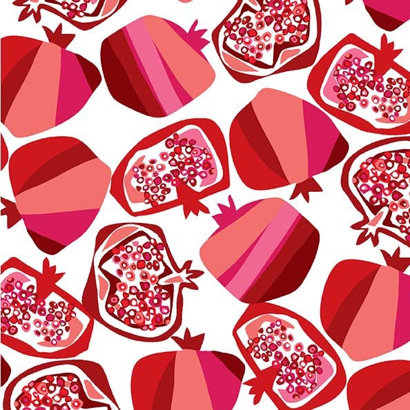 Fresh Fruit by Micheal Miller, Pomegranates