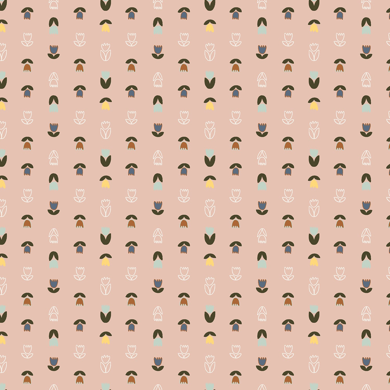 Britta's Kitchen, Tiny Tulips, Posey Pink