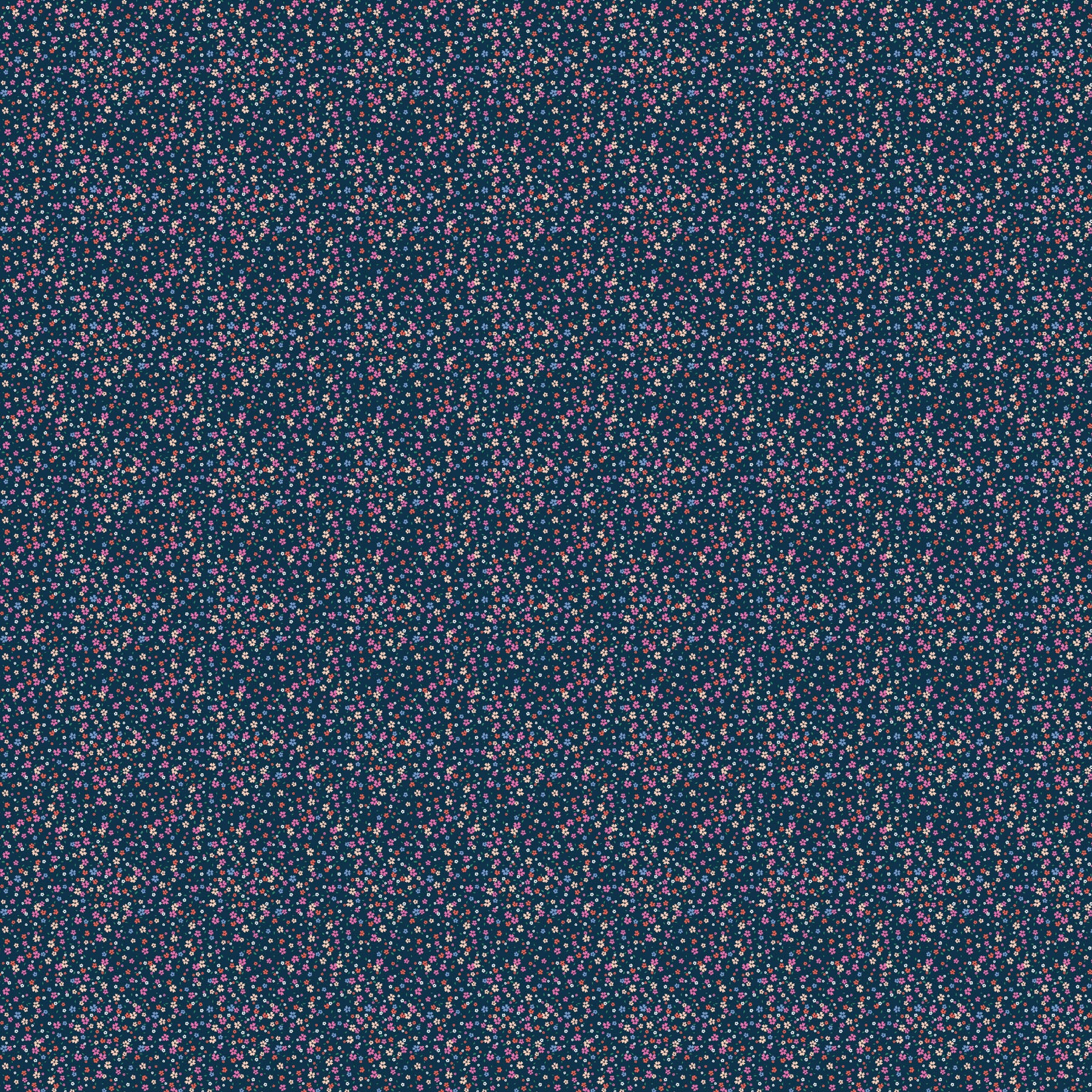 Pocket Posies by Figo Studio, Petal Drift, Navy