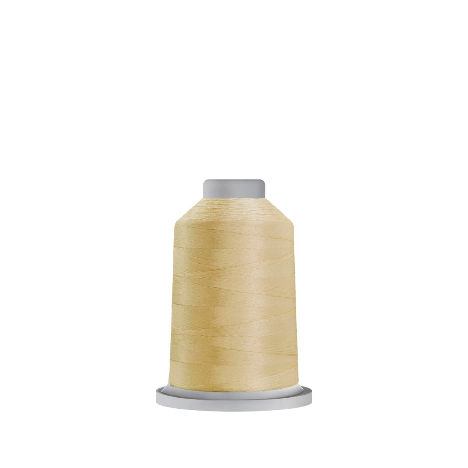 Glide 40 wt Mini King Spool 1100 yards Polyester Thread , Yellow Whisper