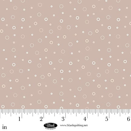 Sugar Dreams by Satin Moon Designs, Dots, Taupe