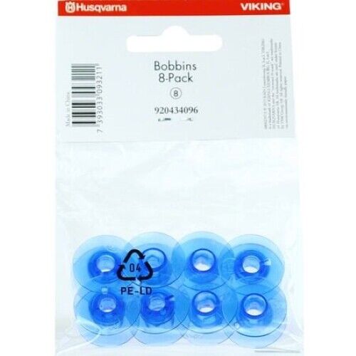 Husqvarna Viking Bobbins, 8 pack - for machine 8 (and Epic 2)