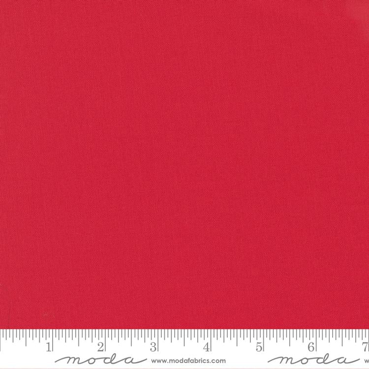 Bella Solids by Moda, Scarlet