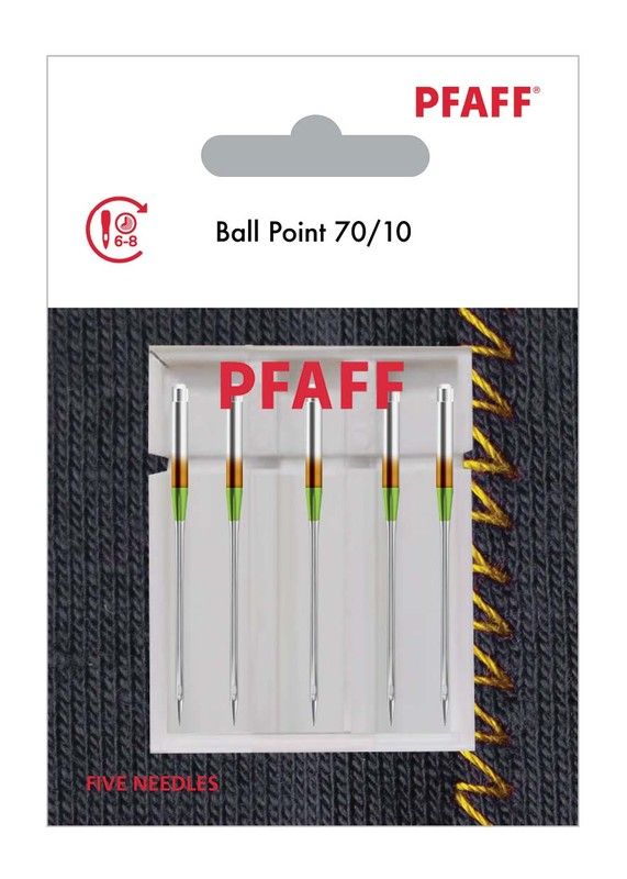PFAFF Ball Point Needle, sz 70/10 - 5 pack