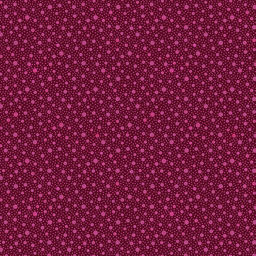 Benartex, Dapple Dot, Crimson