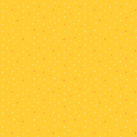 Cotton + Steel Basics Be Positive - Citrus Blast