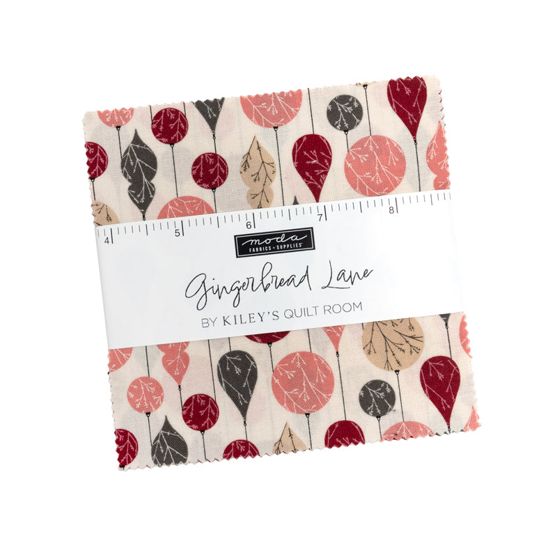 Gingerbread Lane by Kiley's Quilt Room Charm Pack