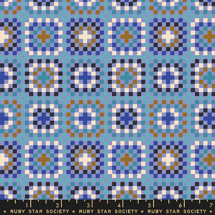 Meadow Star by Alexia Marcelle Abegg, Granny Square 30s, Dusk