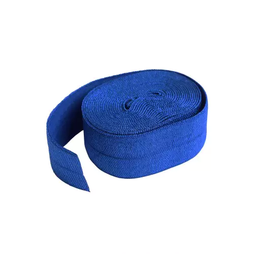 byAnnie Fold-Over Elastic, 20mm x 2 yards (1.8 metres), Blastoff Blue