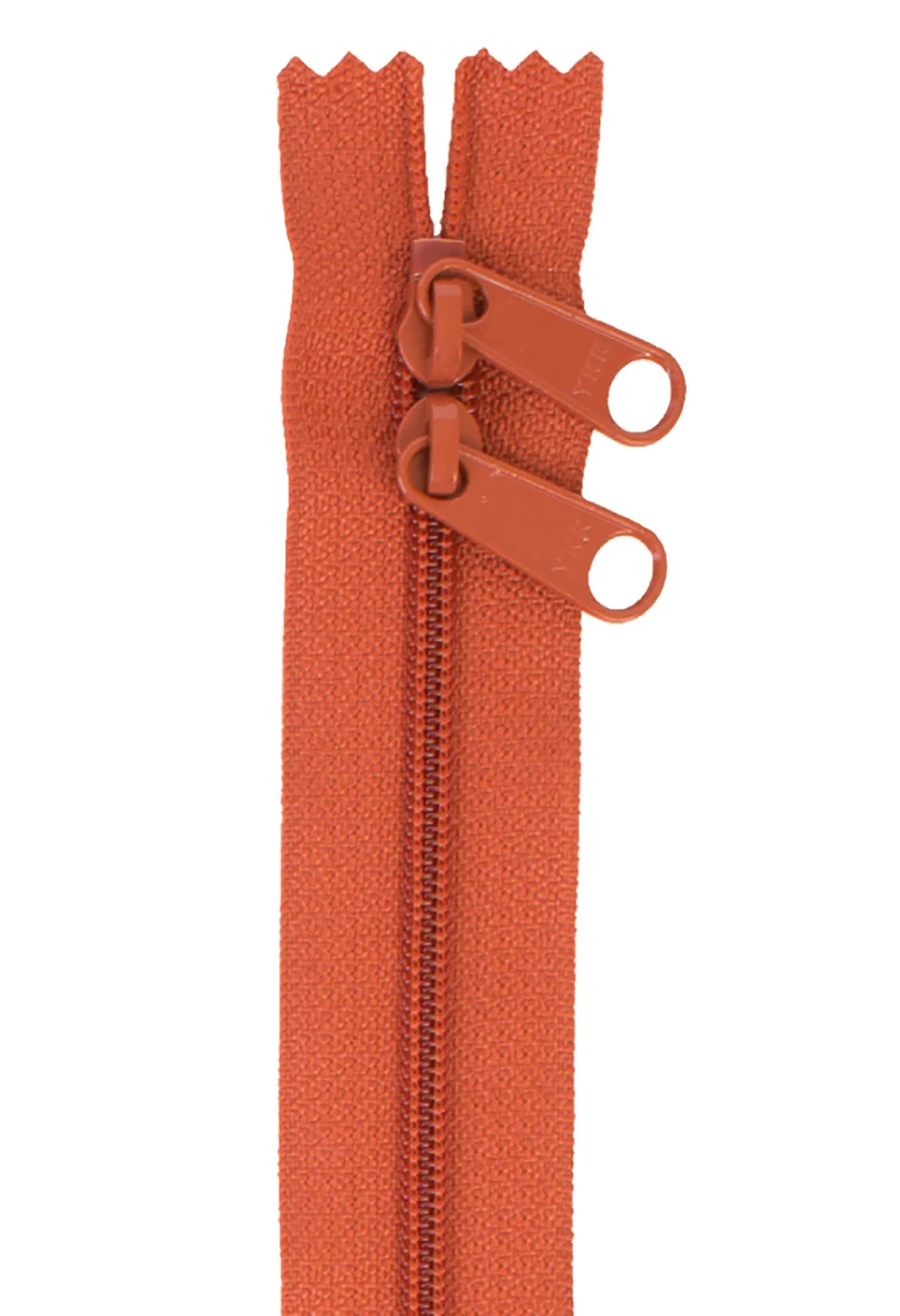 By Annie's 30" Handbag Zipper, Redwood