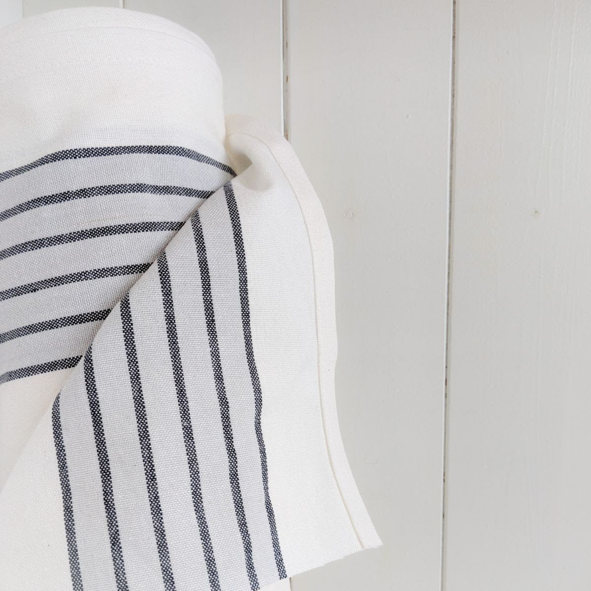 Panache Towelling 18" by Pieces to Treasure, White - Grey