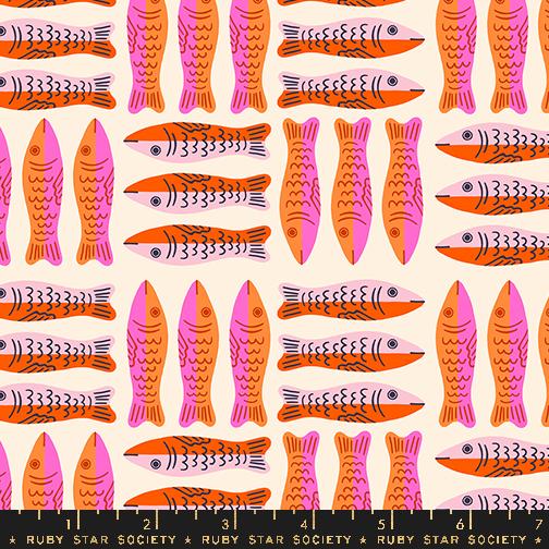 Ooh Lucky Lucky by Alexia Marcelle Abegg, Sardines in Pink