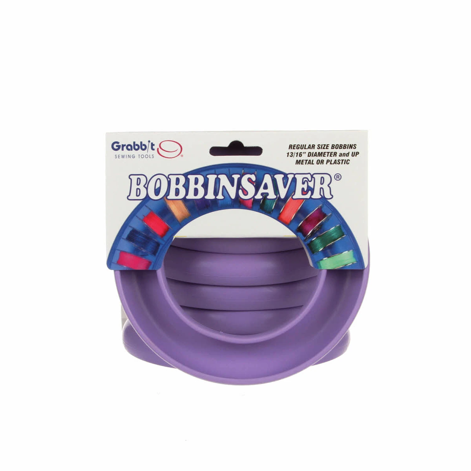 Bobbinsaver Lavender, holds M class and L class bobbins