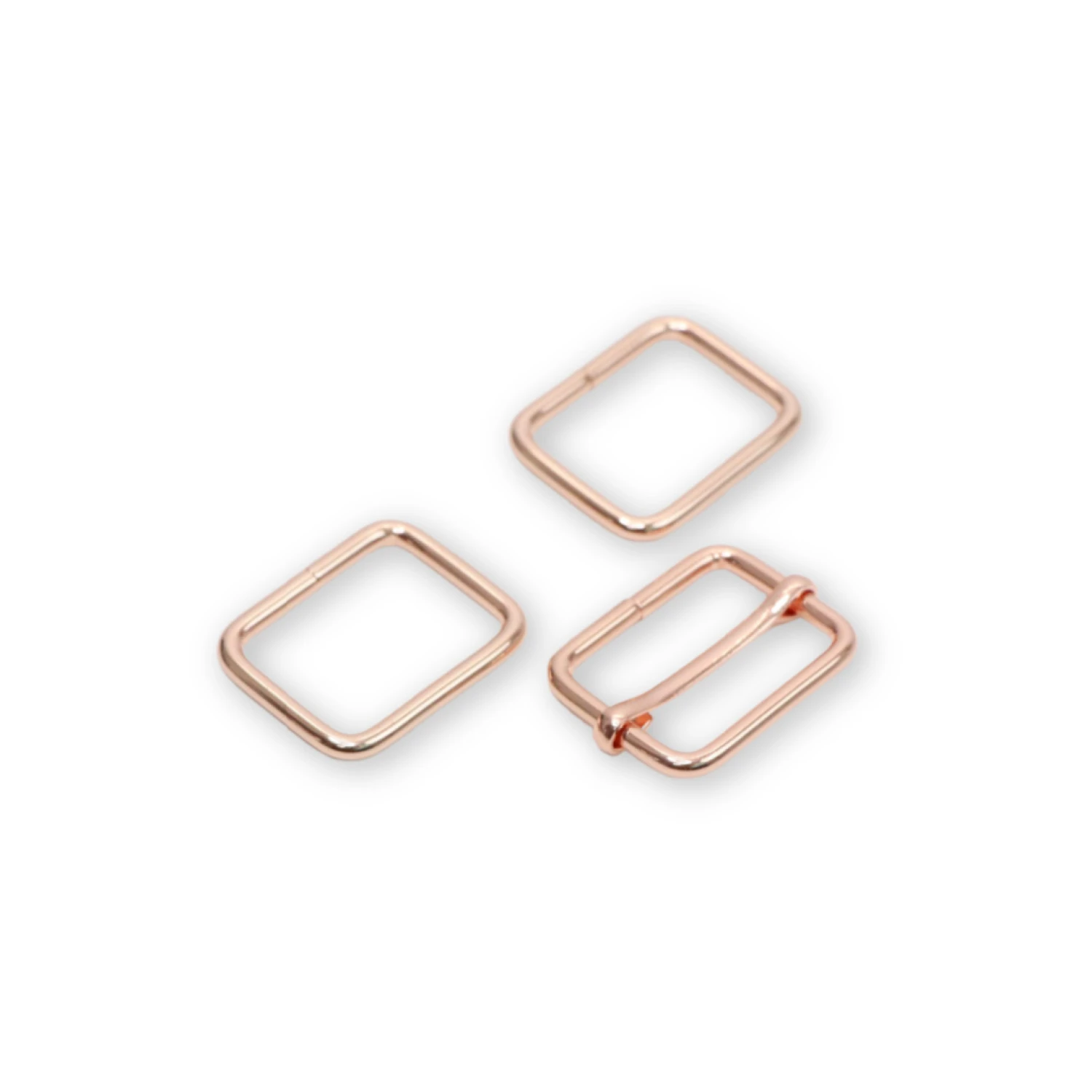 Sallie Tomato Level 1 Basic Hardware Kit, 1" - Rose Gold, 3 pc.