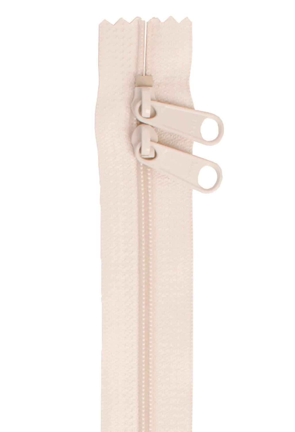By Annie's 30" Handbag Zipper, Ivory