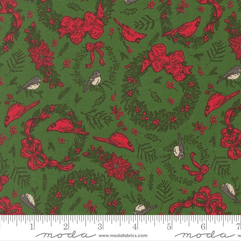 Holiday Cheer by Stacy Iest Hsu for Moda, Deck the Halls, Evergreen