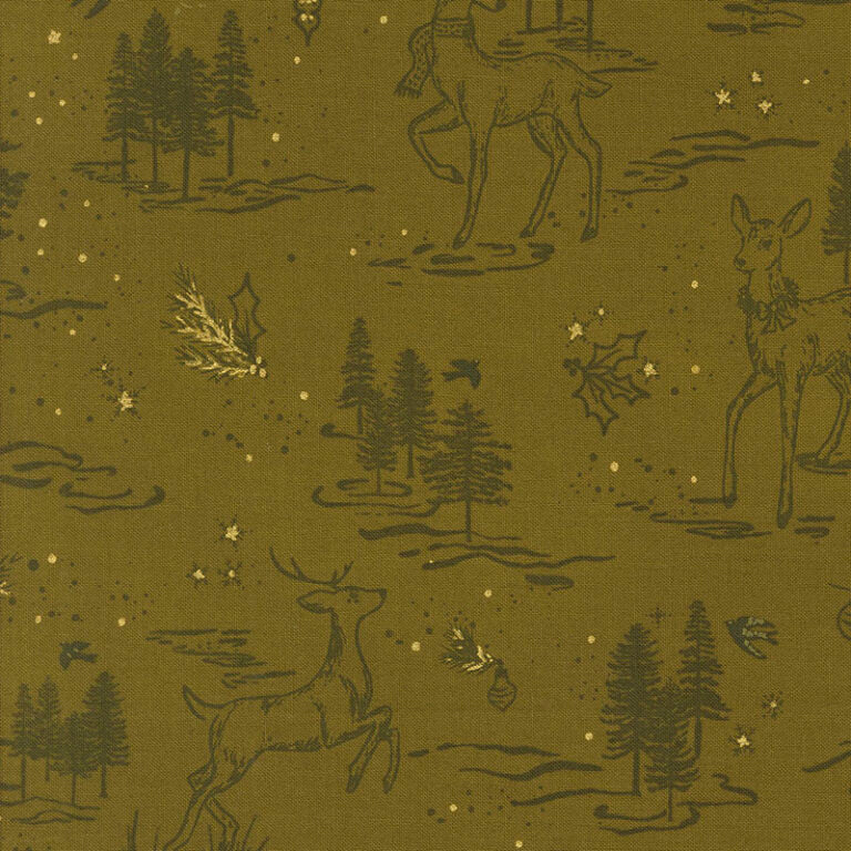 Old World Yuletide, Oh Deer Toile, Pickle