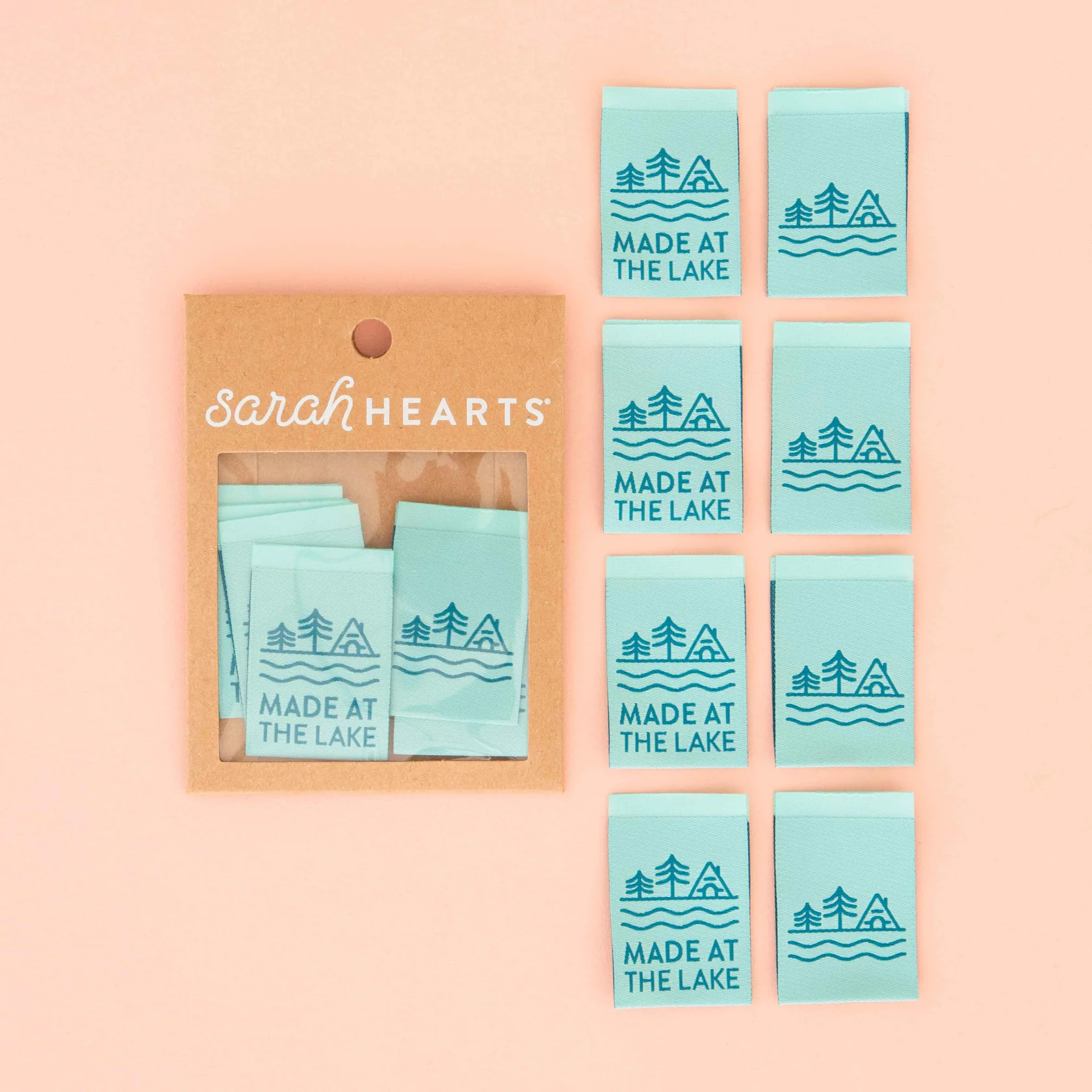 Sarah Hearts Labels, Made at the Lake