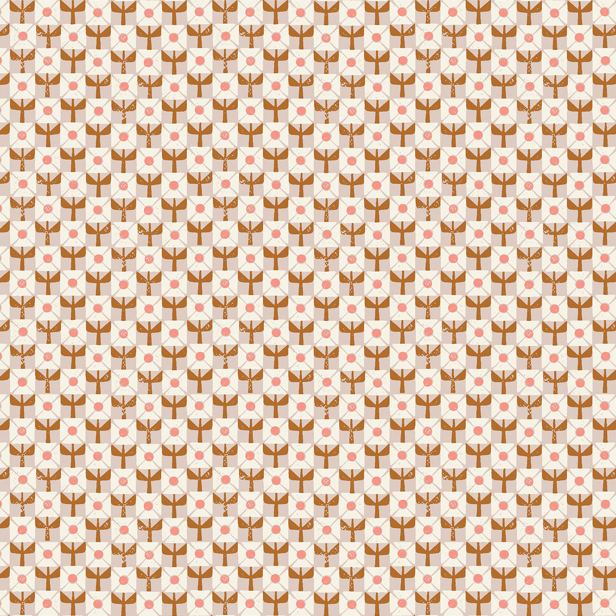 Fox and Flutter by Cotton + Steel, Crossflower, Night Flower