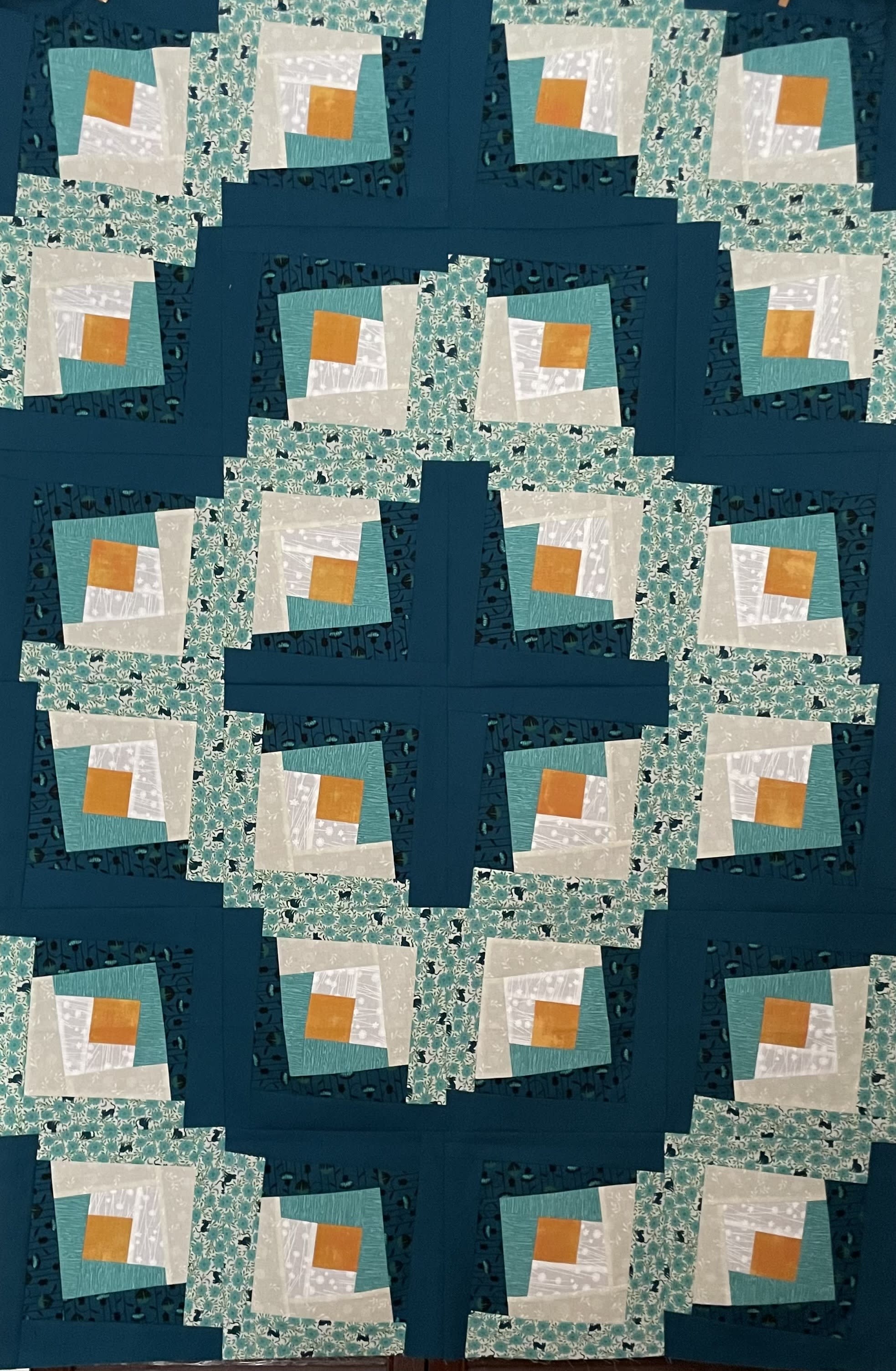 Wonky Log Cabin Quilt Block Class - Wed, Mar 4th, 10:00am to 4:30pm