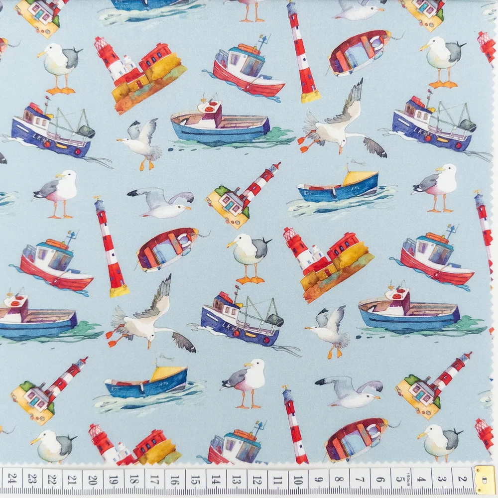 Coastal by Emma Ball for Gordon Fabrics, Fishing