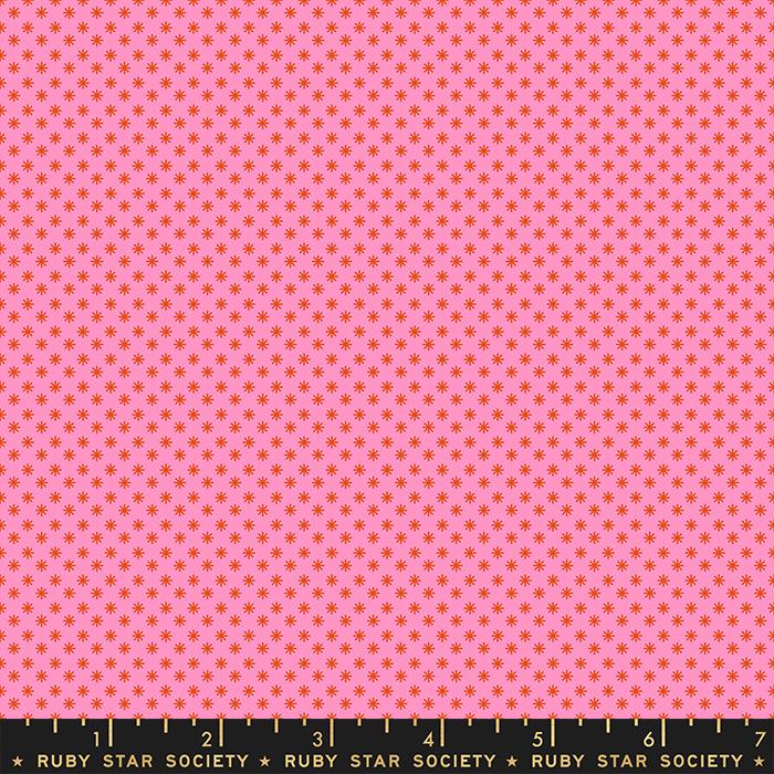 Meadow Star by Alexia Marcelle Abegg, Puff Dots, Flamingo (RS4104 17)