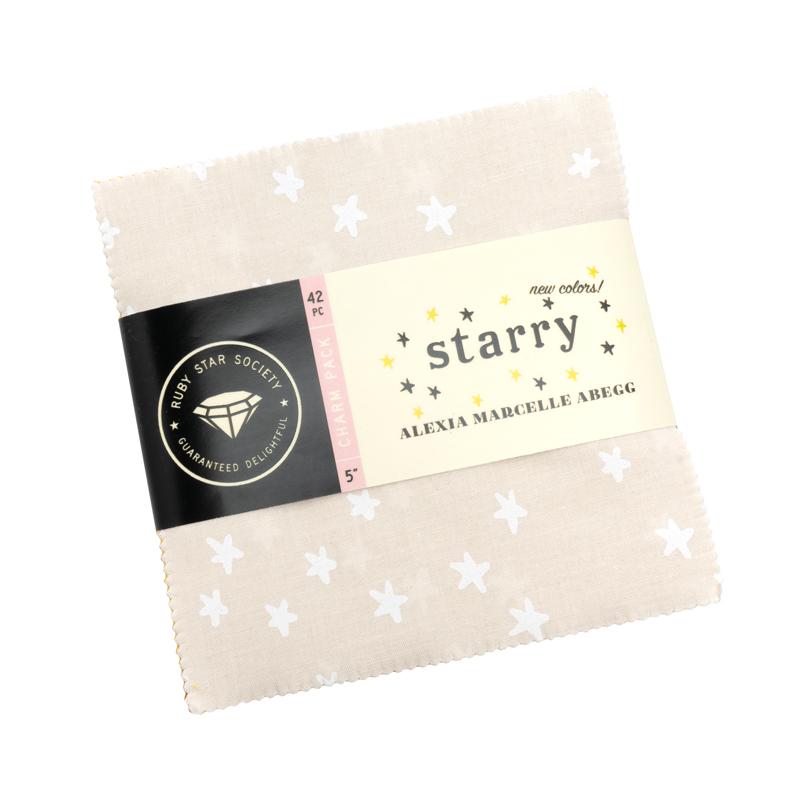 Ruby Star Society Charm Pack, Starry - New Colors