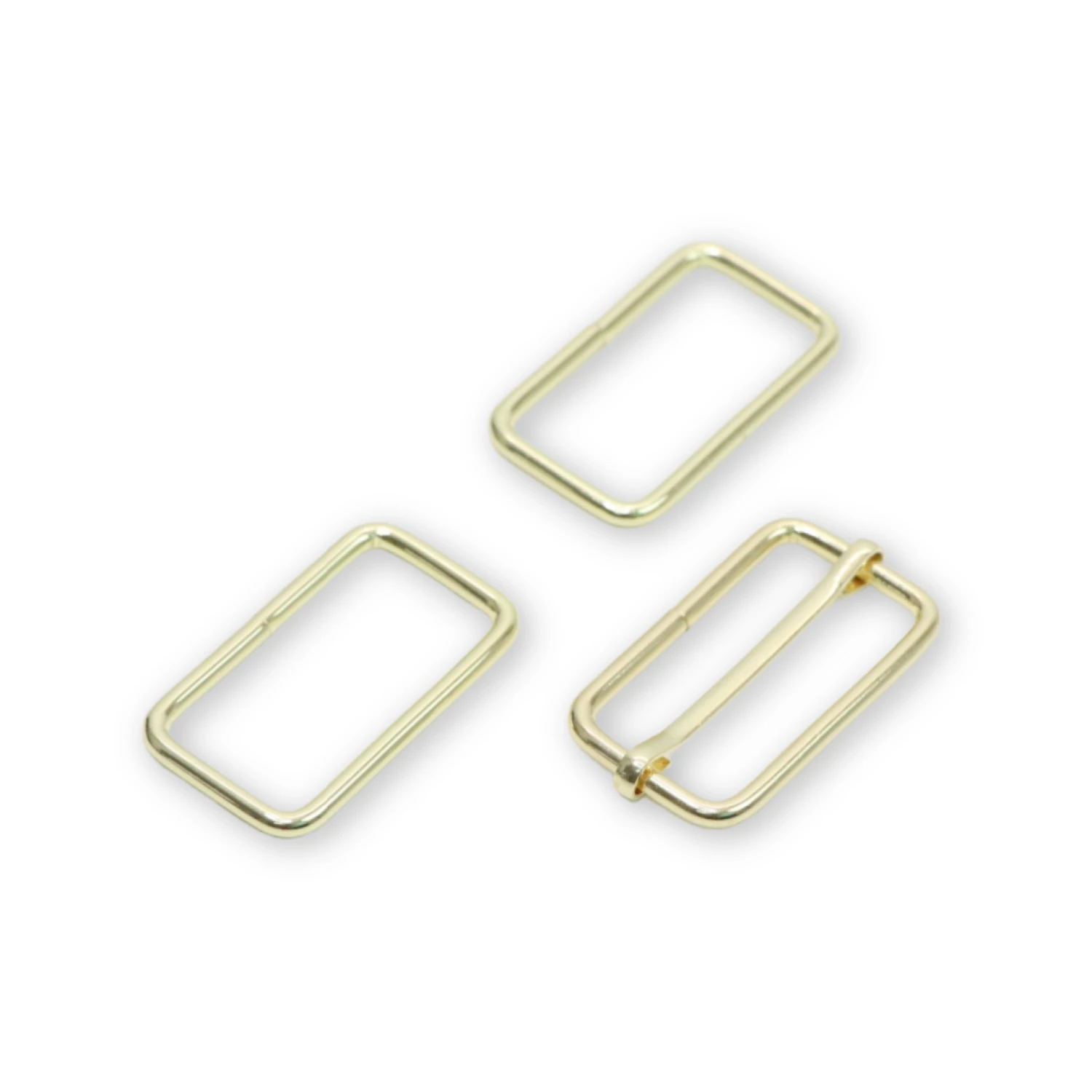 Sallie Tomato Level 1 Basic Hardware Set, 1.5" - Gold, 3 pc.