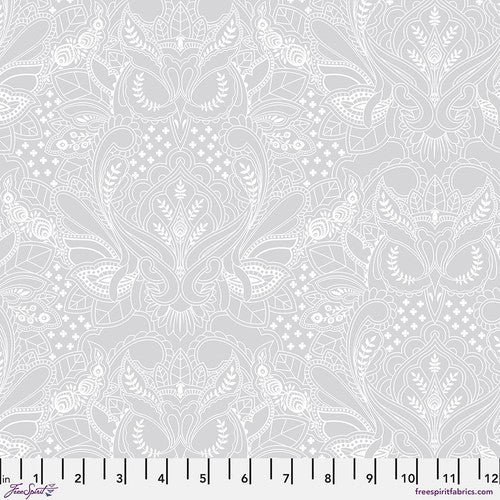 Tula Pink True Colors, Ghost Owl, Whisper