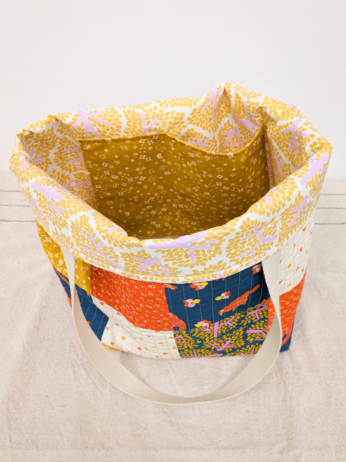 Quilted Tote Bag Class for Beginners to Intermediate, 2 part class - Fri. Oct 17, 1-4pm & Fri. Oct 24, 12-4pm