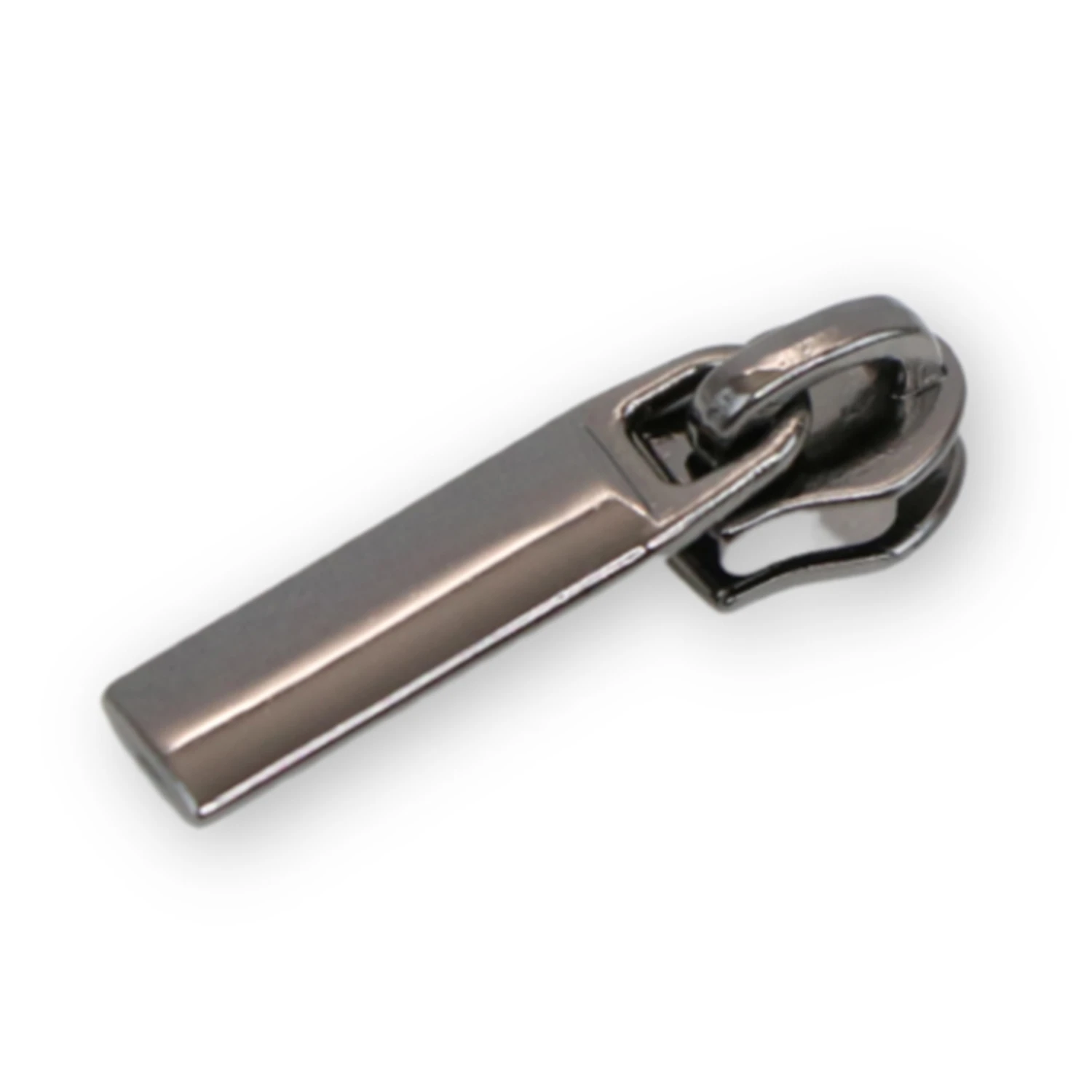 Sallie Tomato #3 Zipper Pulls, Rectangle - Gunmetal, 4pk