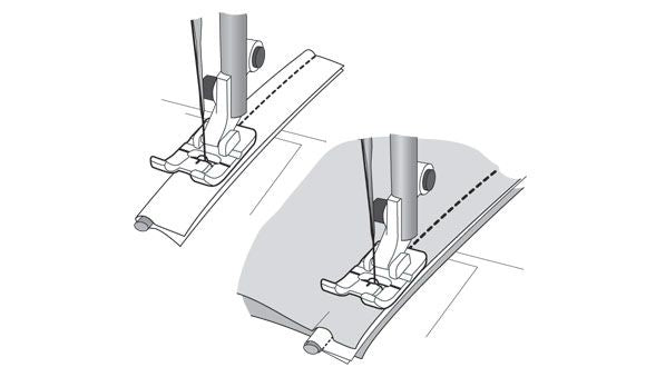 Husqvarna Viking Mini Piping Foot