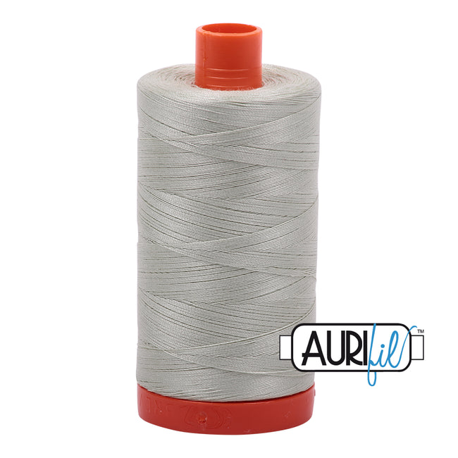 Aurifil 50 wt, 1422 yards, Light Grey Green - 2843