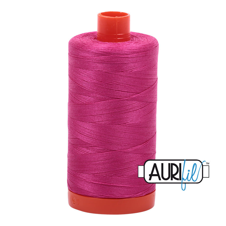 Aurifil 50 wt, 1422 yards, Fuchsia - 4020